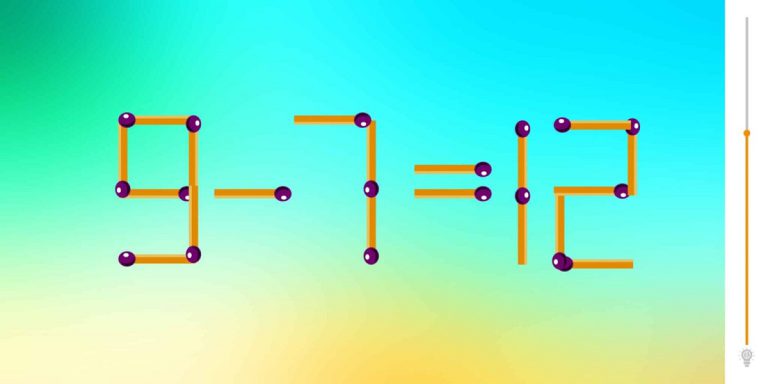 Brain teaser: Can You Solve It by Moving Just One Matchstick?